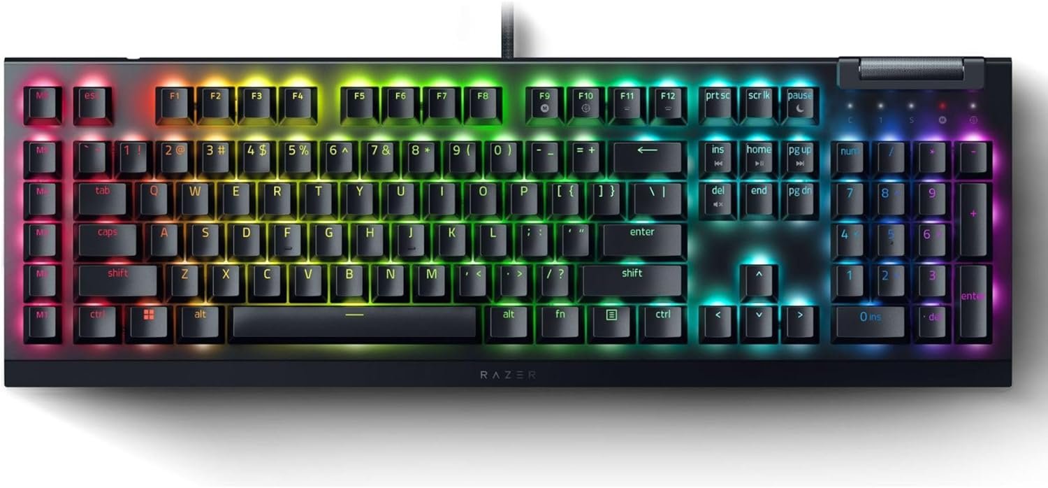 Unleash Your Gaming Potential: A Deep Dive into the Razer BlackWidow V4 X Mechanical Keyboard