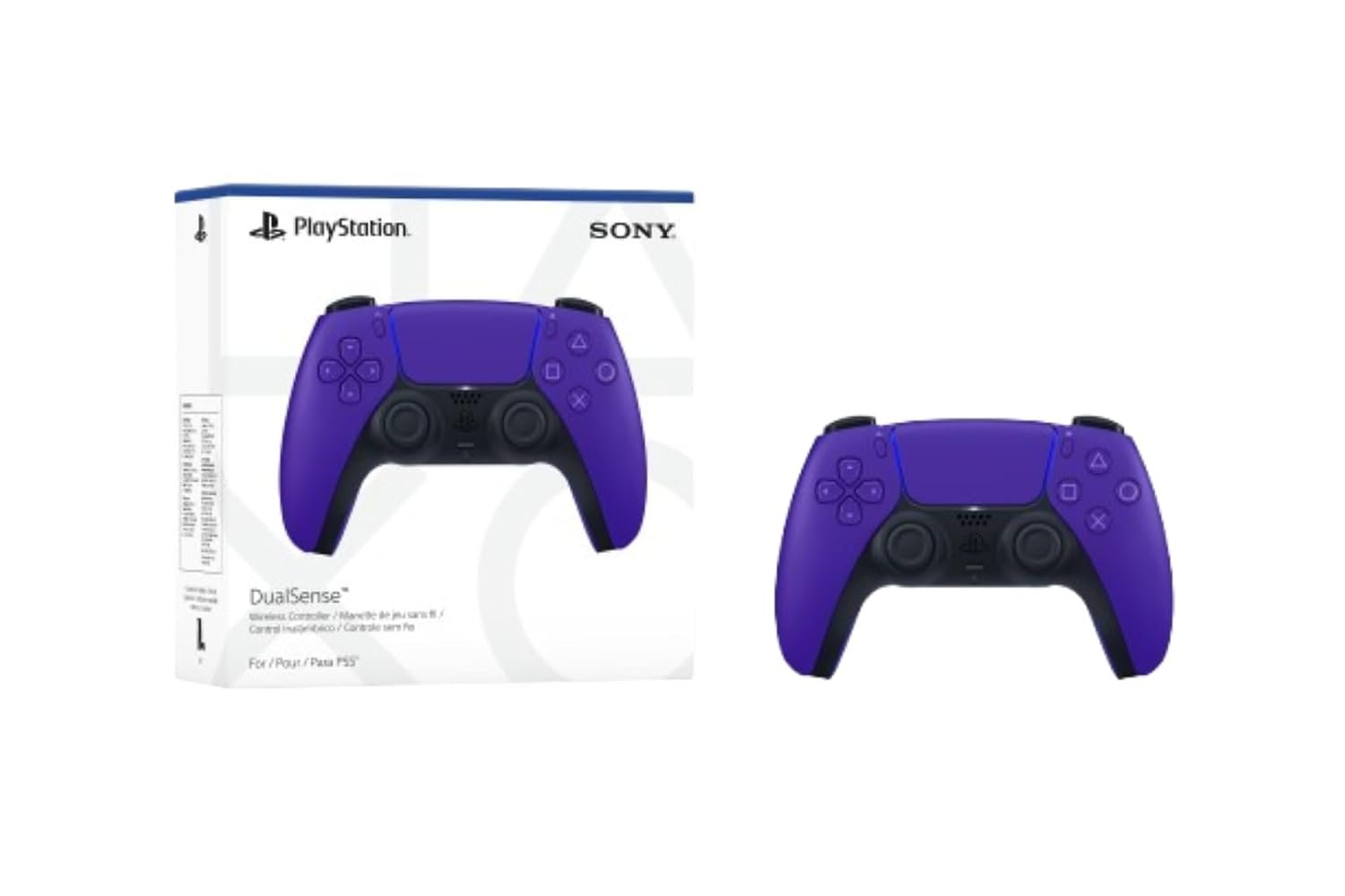 Unleash Your Gaming Potential: A Review of the PlayStation DualSense Wireless Controller in Galactic Purple