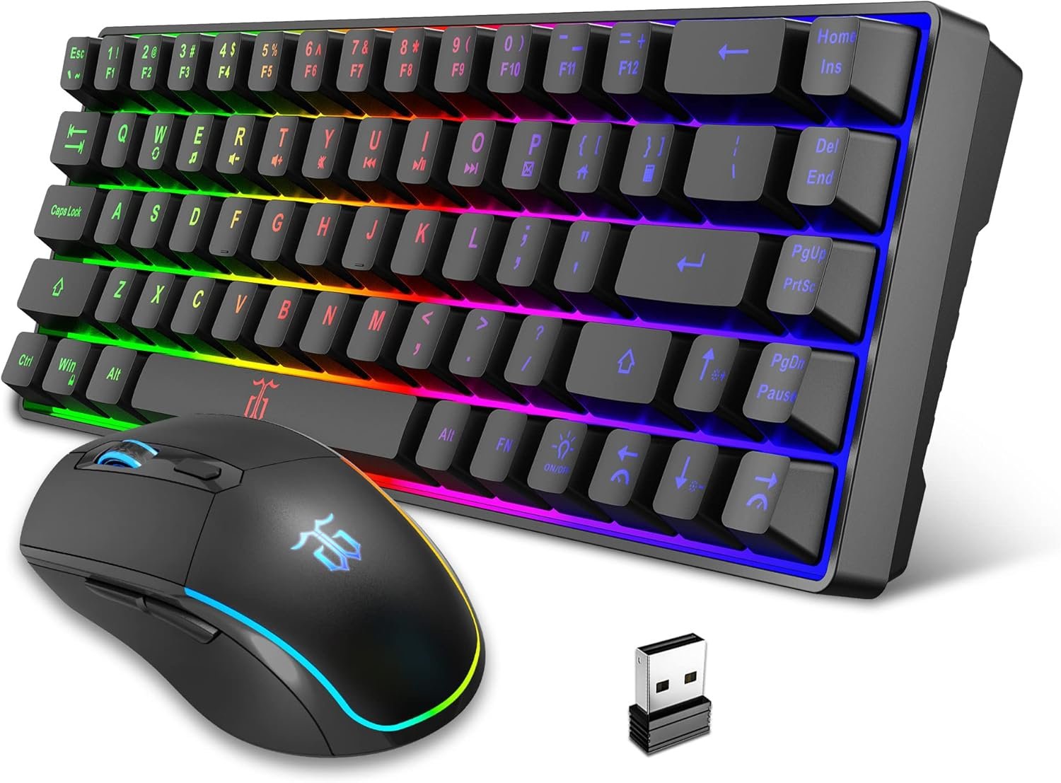Unleash Your Gaming Potential: A Review of the Snpurdiri 60% Wireless Keyboard and Mouse Combo
