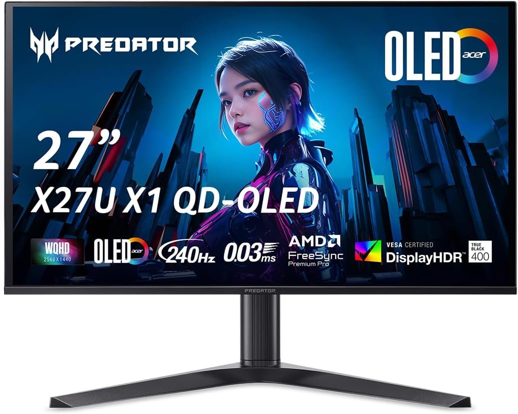 Unleash Your Gaming Potential: Acer Predator 27" WQHD OLED Monitor Review