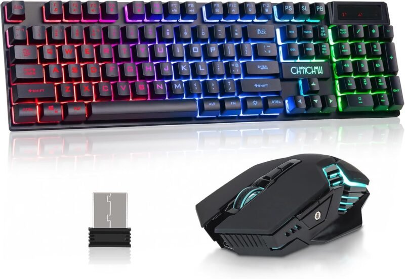 Unleash Your Gaming Potential: CHONCHOW Wireless Keyboard & Mouse Combo Review
