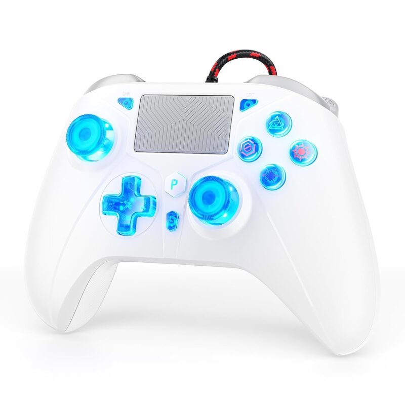 Unleash Your Gaming Potential: Gamrombo LED Wired Controller Review for PS5 & Beyond!