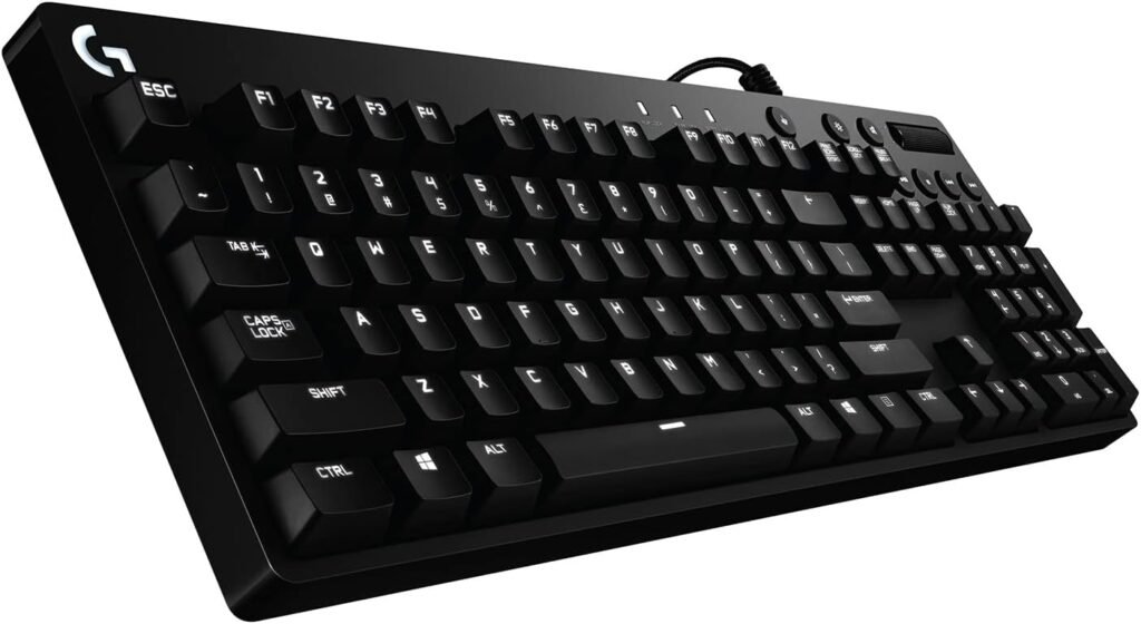 Unleash Your Gaming Potential: Logitech G610 Orion Red Backlit Mechanical Keyboard Review