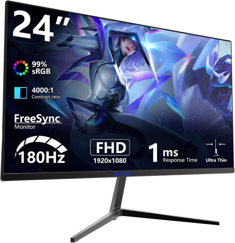 Unleash Your Gaming Potential: Review of the 24" FHD 180Hz IPS Monitor