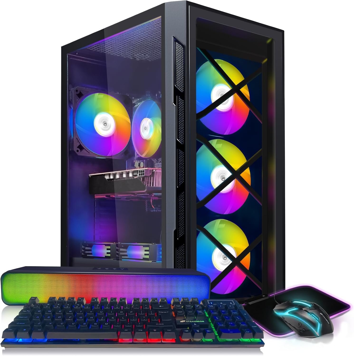 Unleash Your Gaming Potential: STGAubron Gaming PC Review