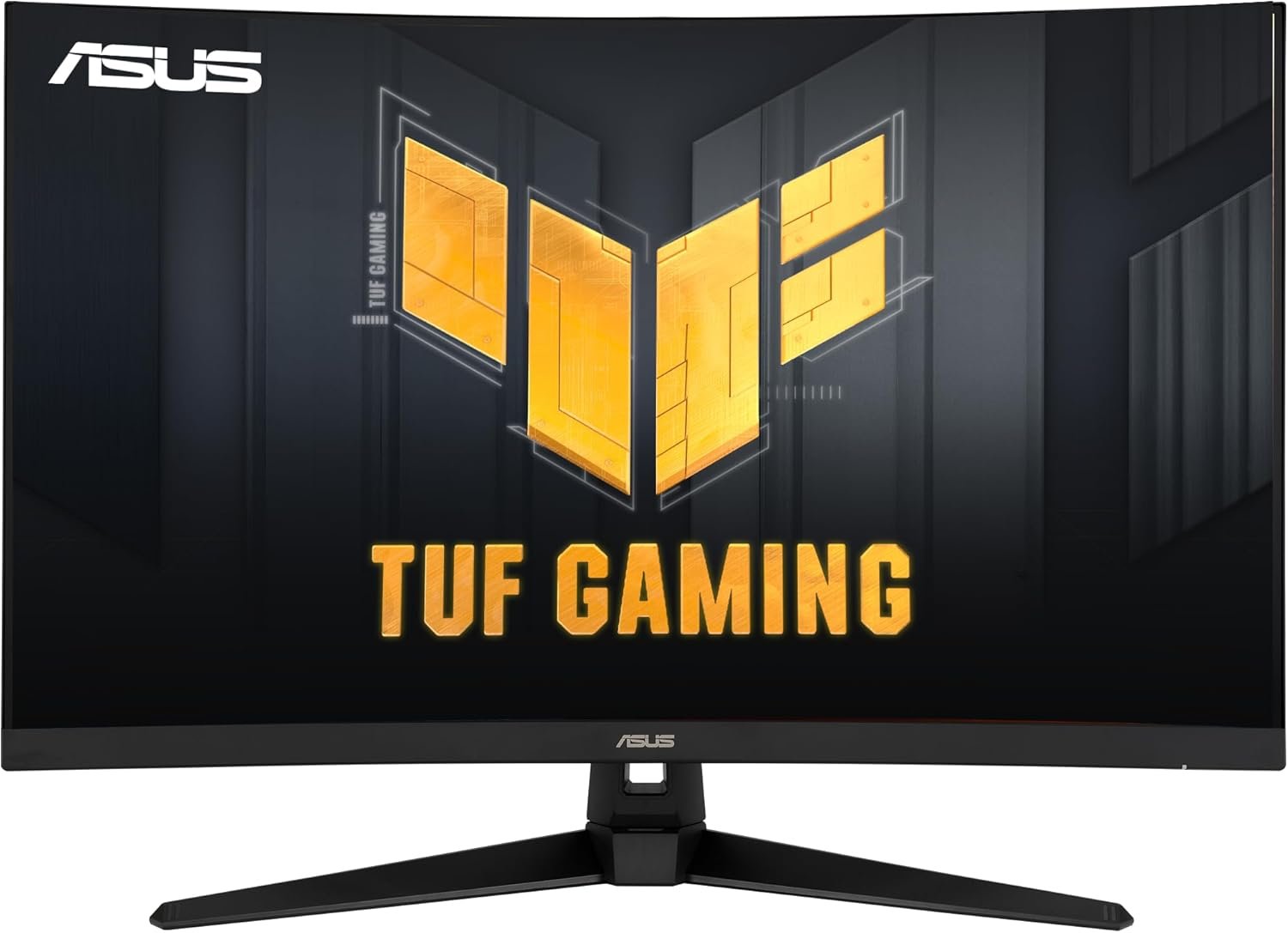 Unleash Your Gaming Potential with the ASUS TUF 32" 1440P HDR Curved Monitor!