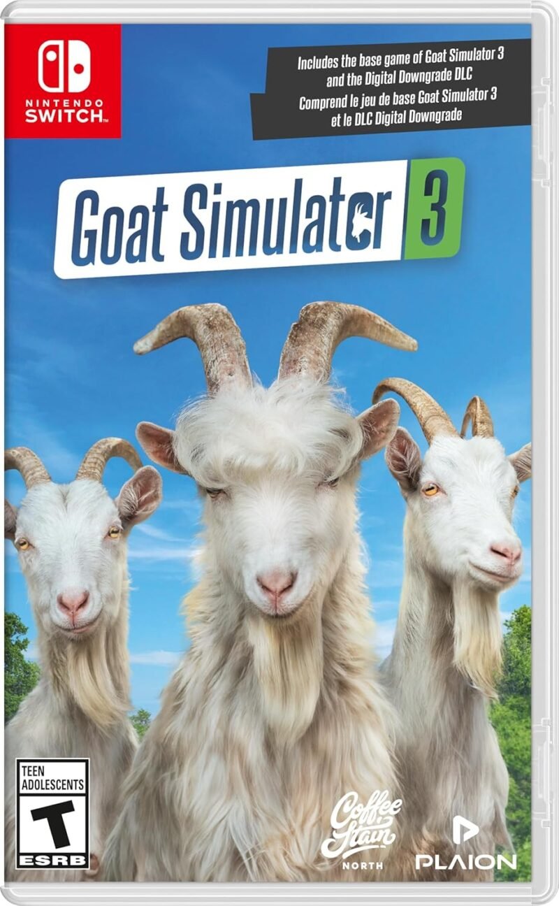 Unleash Your Inner Goat: A Review of Goat Simulator 3 for Nintendo Switch!