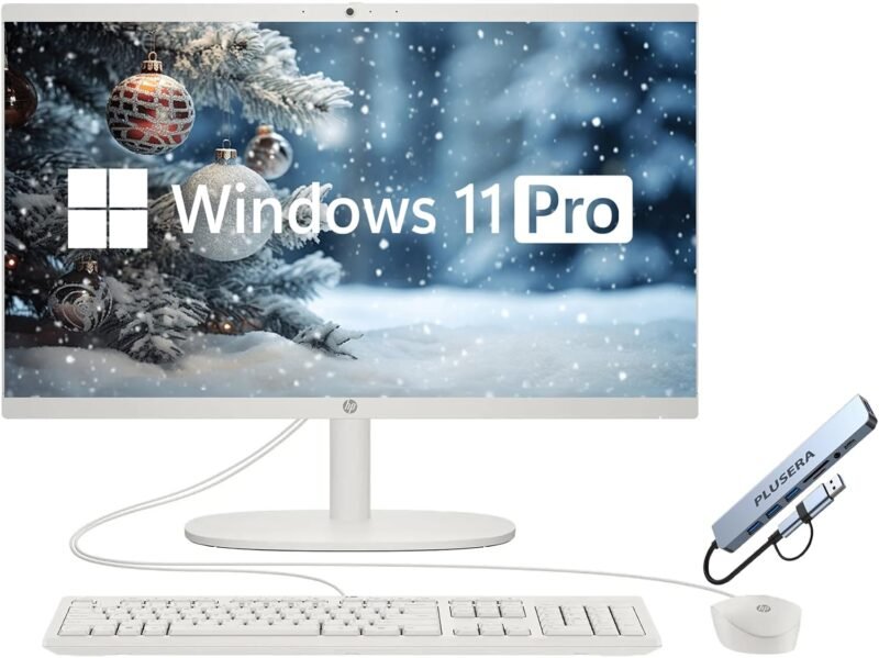 Unleash Your Productivity: HP 21.5" FHD All-in-One Desktop Review