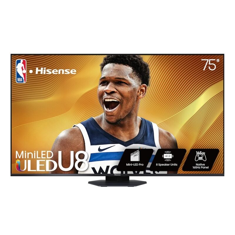 Unleash Your Viewing Experience: Hisense 75" U8 Mini-LED 4K Smart TV Review