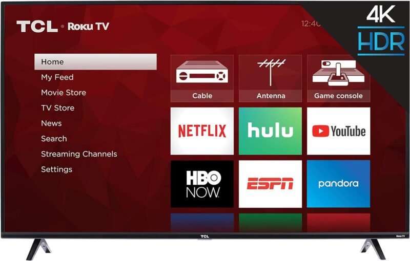 Unleashing Entertainment: A Review of the TCL 55S425 55" 4K Roku TV