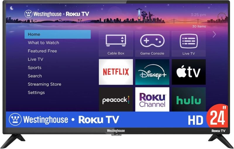 Unleashing Entertainment: Westinghouse 24" HD Smart Roku TV Review