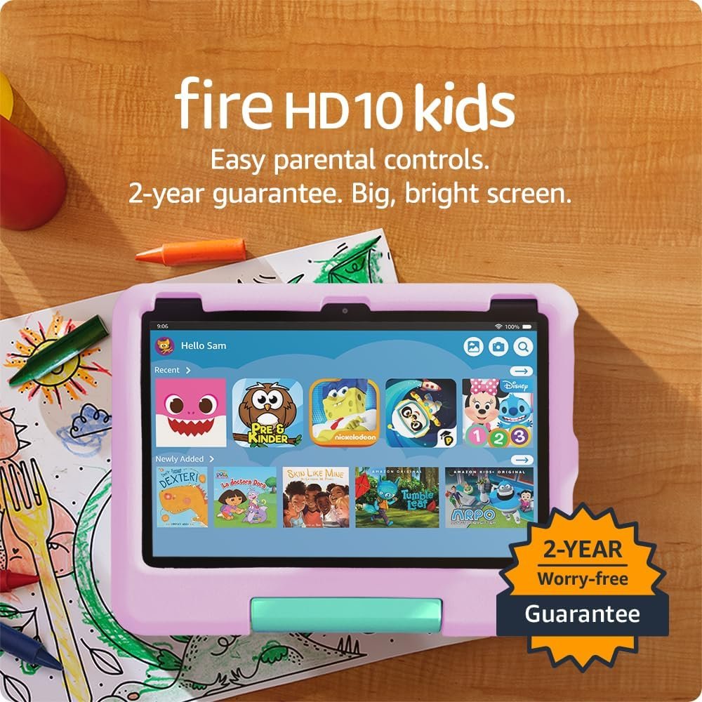 Unleashing Fun: A Review of the Amazon Fire HD 10 Kids Tablet for Ages 3-7