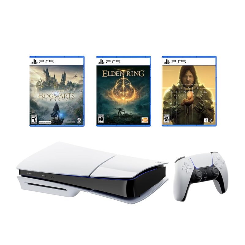 Unleashing Gaming Power: The PS5 Disc Slim Bundle with Epic Titles!