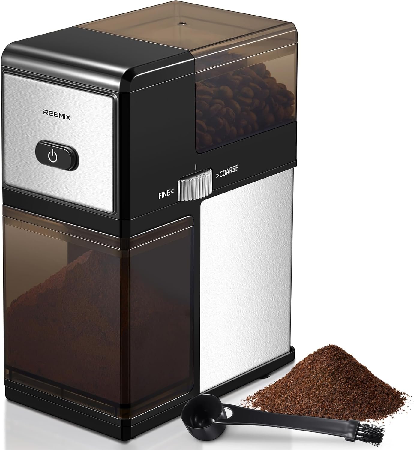 Unlock Café Quality: Reemix Electric Burr Coffee Grinder Review