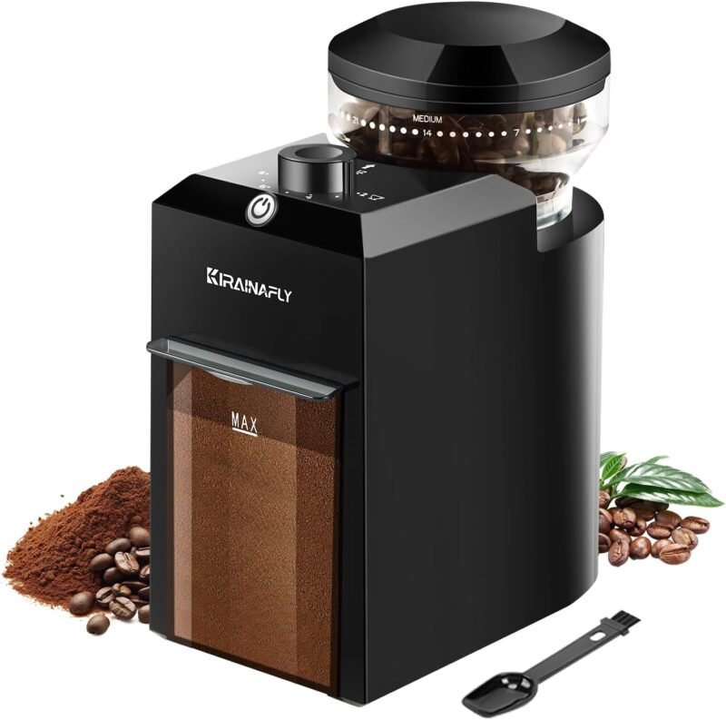 Unlock Coffee Perfection: A Review of the 28-Setting Electric Burr Grinder