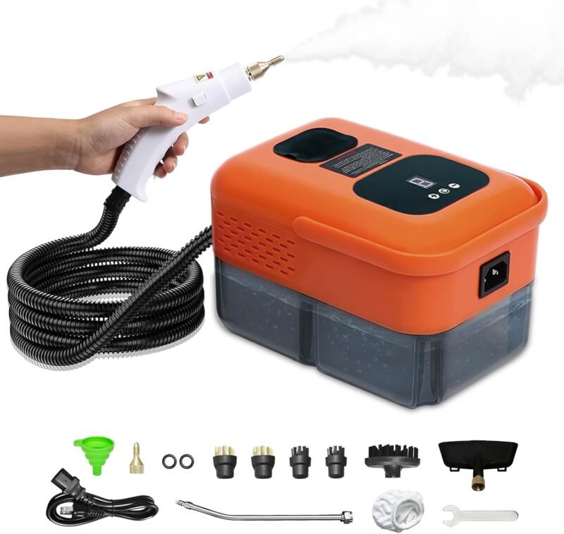 Unlock Deep Cleaning Power: The 2500W Handheld Steam Cleaner Review