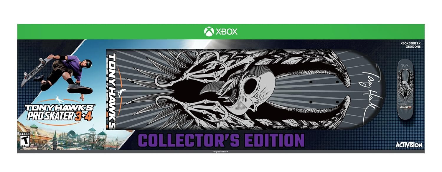Unlock Epic Skate Adventures: Tony Hawk's™ Pro Skater™ 3 + 4 Collector's Edition Review!