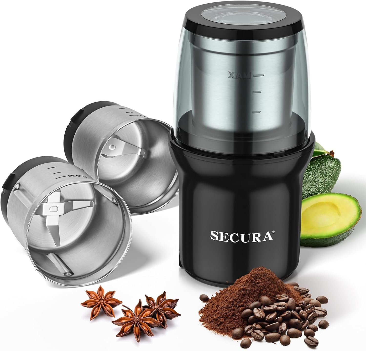 Unlock Flavor: Secura Electric Spice Grinder Review for Coffee & Spices