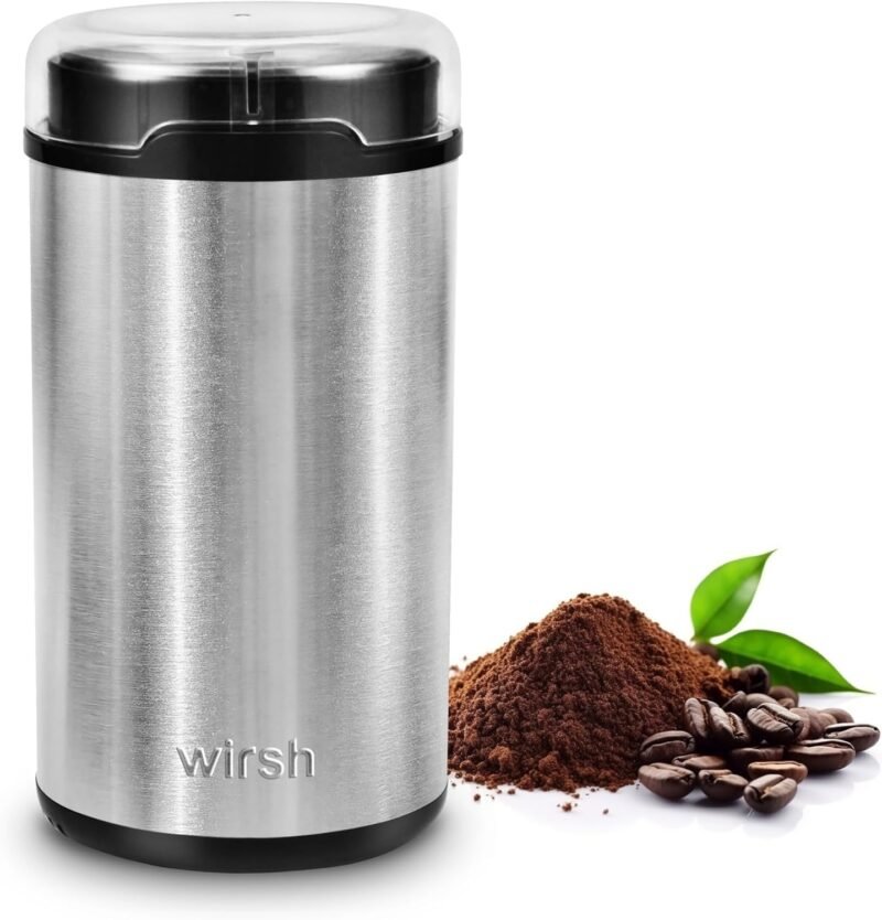 Unlock Flavors: Wirsh Electric Coffee & Spice Grinder Review