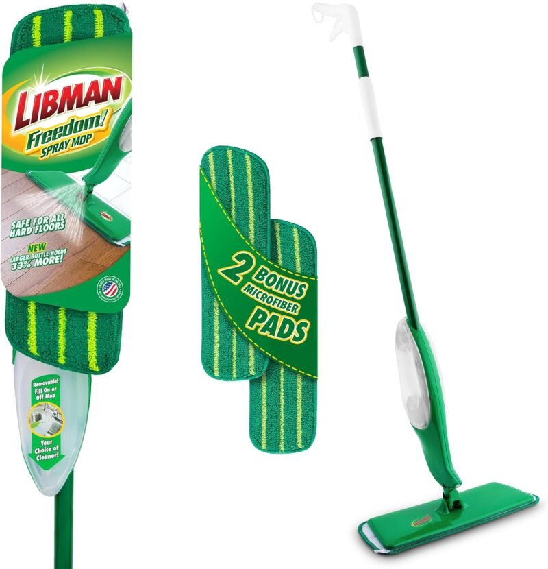 Unlock Fresh Floors: Libman Freedom Spray Mop Kit Review