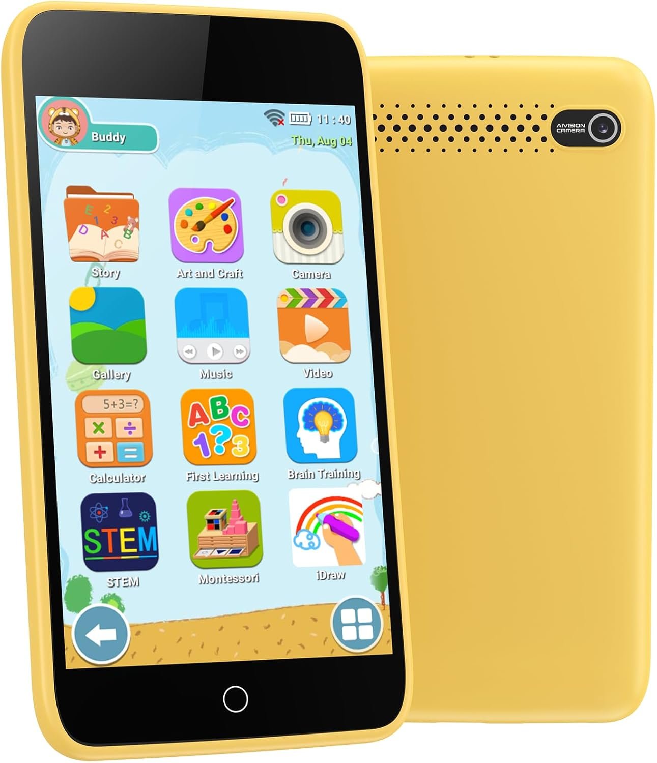 Unlock Fun and Learning: The Ultimate Kids Smart Phone for Ages 3-12!