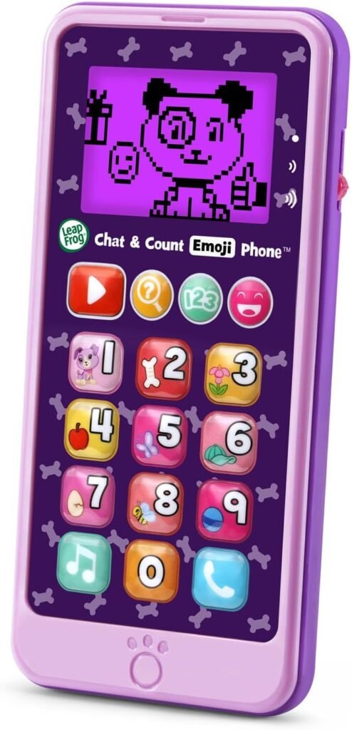 Unlock Fun Learning with the LeapFrog Chat and Count Emoji Phone!