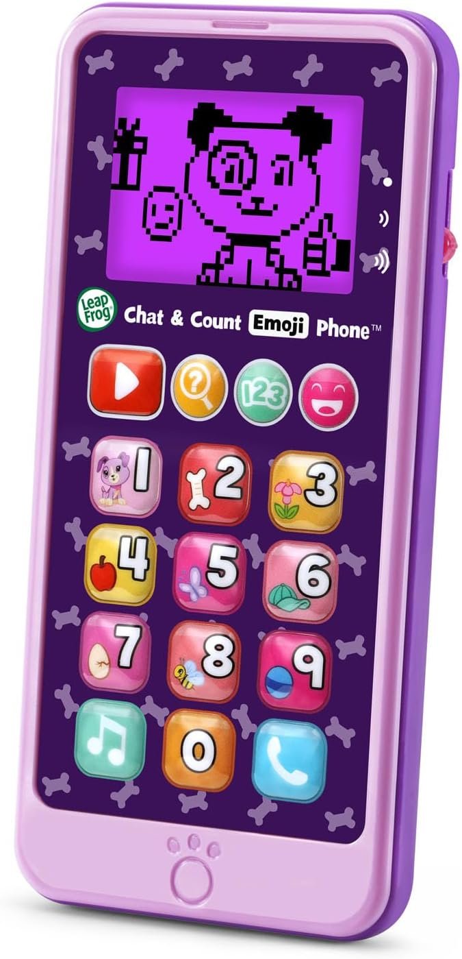 Unlock Fun Learning with the LeapFrog Chat and Count Emoji Phone!