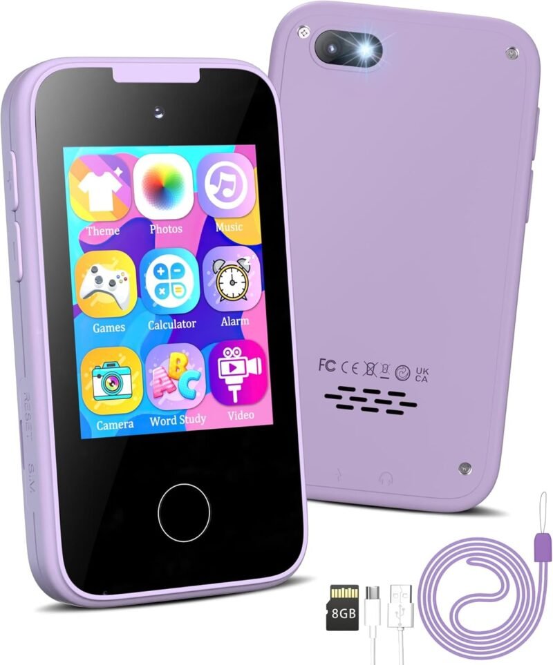 Unlock Fun: The Ultimate Kids Smart Phone for Girls Aged 6-8!