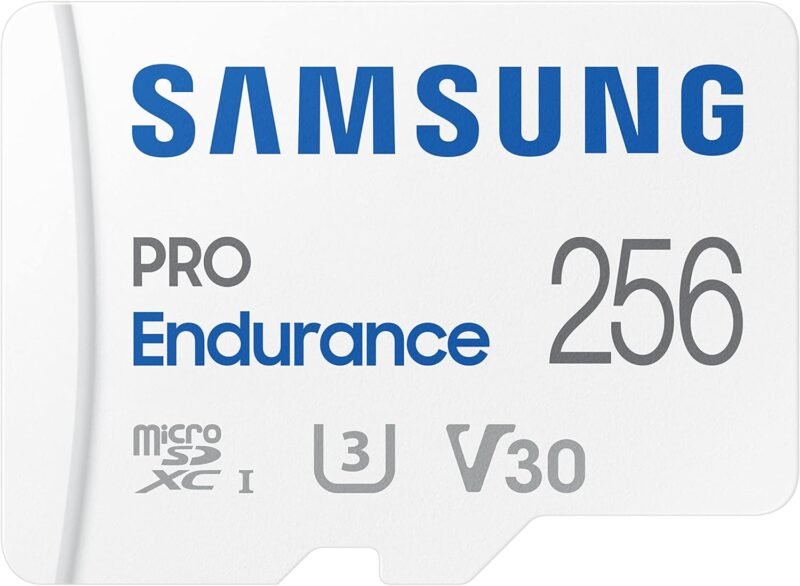 Unlock Reliability: SAMSUNG PRO Endurance 256GB MicroSDXC for Your Cameras