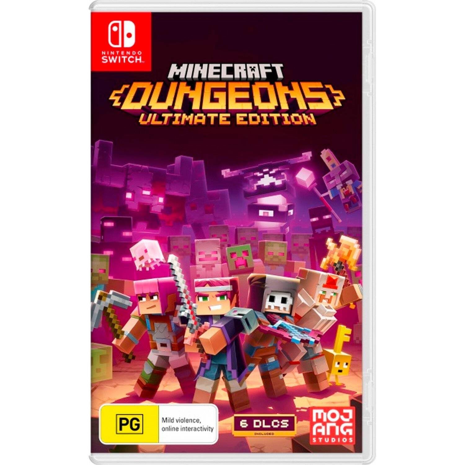 Unlock the Adventure: Review of Nintendo Switch Minecraft Dungeons Ultimate Edition