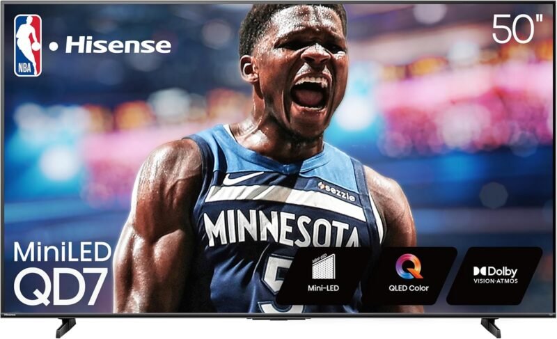 Unlock the Future of TV: Hisense 50" QD7 Mini-LED 4K Smart Fire TV Review