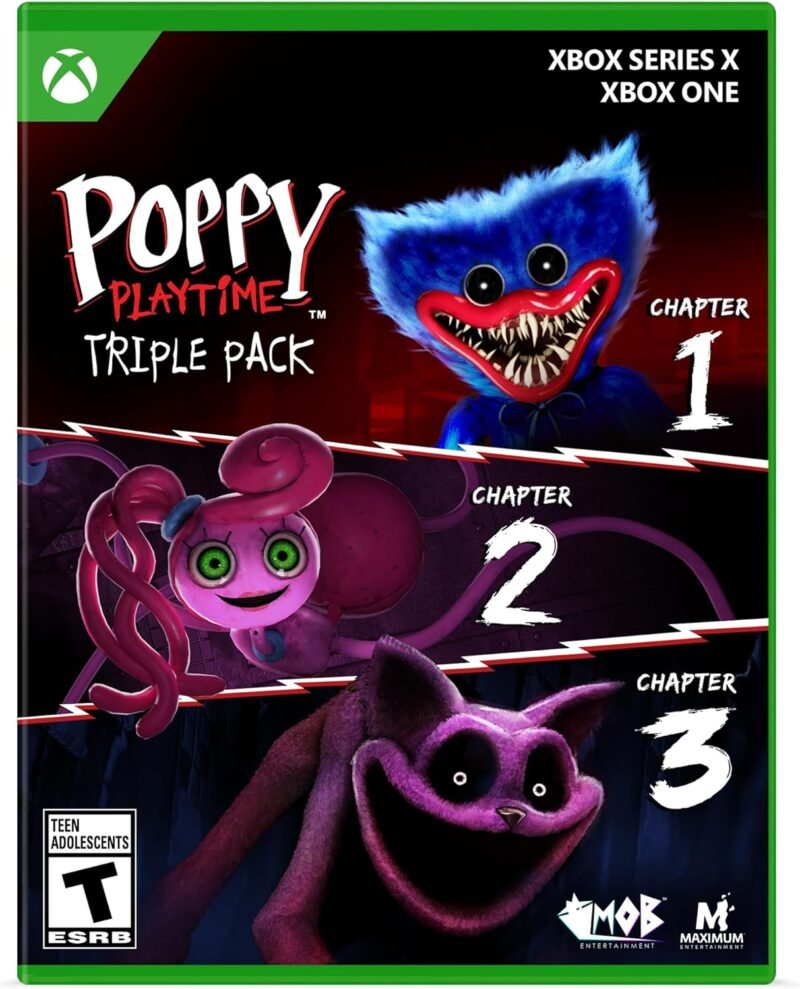 Unlock the Horror: Poppy Playtime Triple Pack for Xbox – A Gamer’s Must-Have!