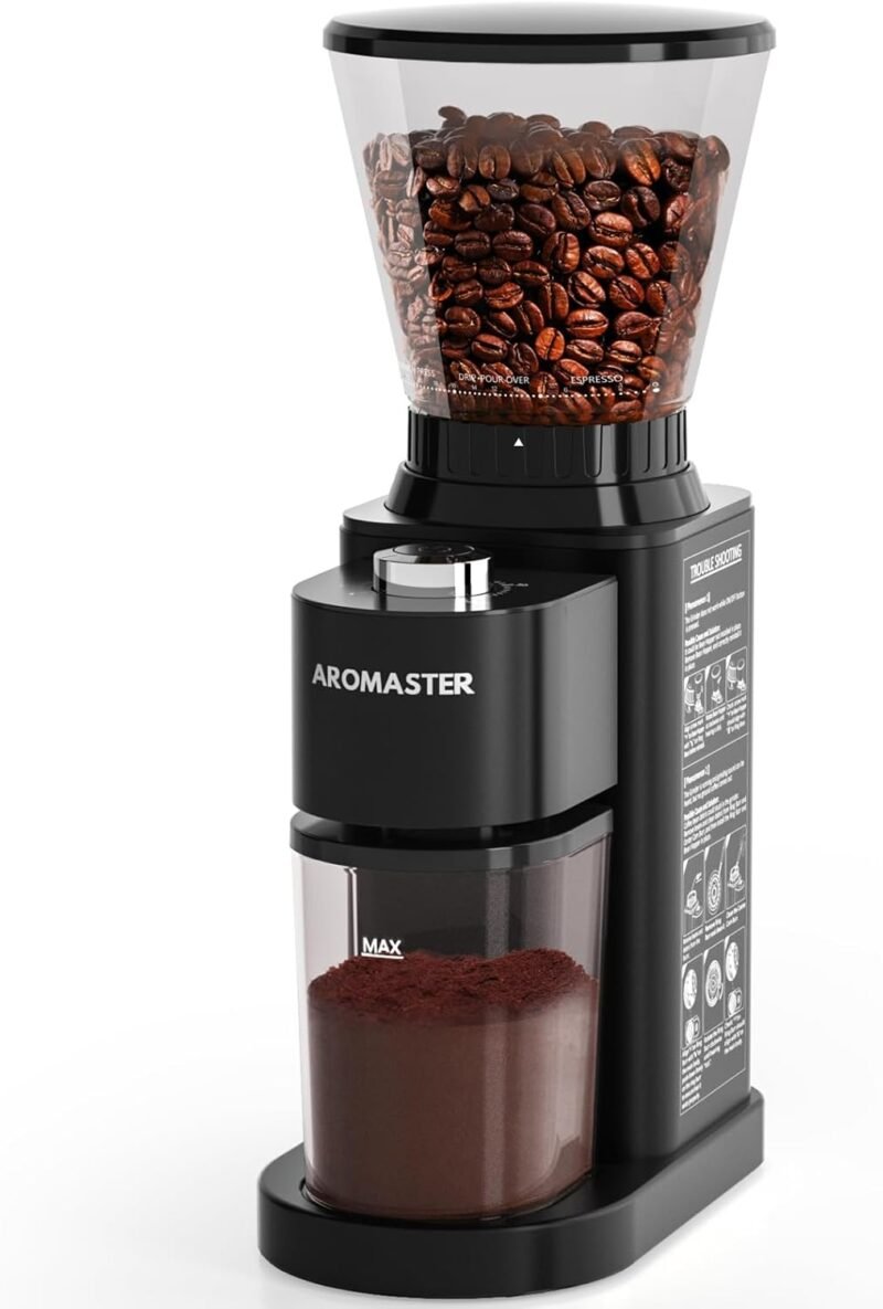Unlock the Perfect Brew: Aromaster Burr Coffee Grinder Review