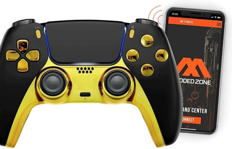 Unlock the Ultimate Gaming Experience with the MODDEDZONE PS5 Wireless Controller!