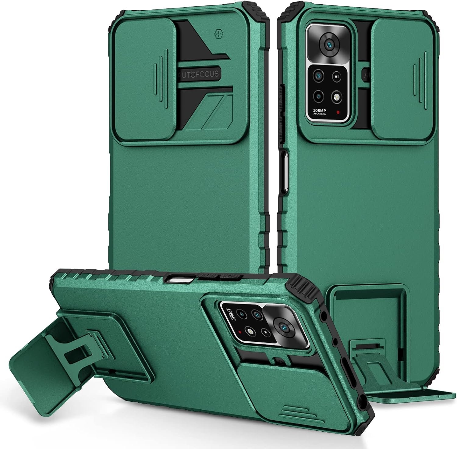 Unlock Ultimate Protection: Review of the Xiaomi Redmi Note 12 Pro Armor Case with Kickstand