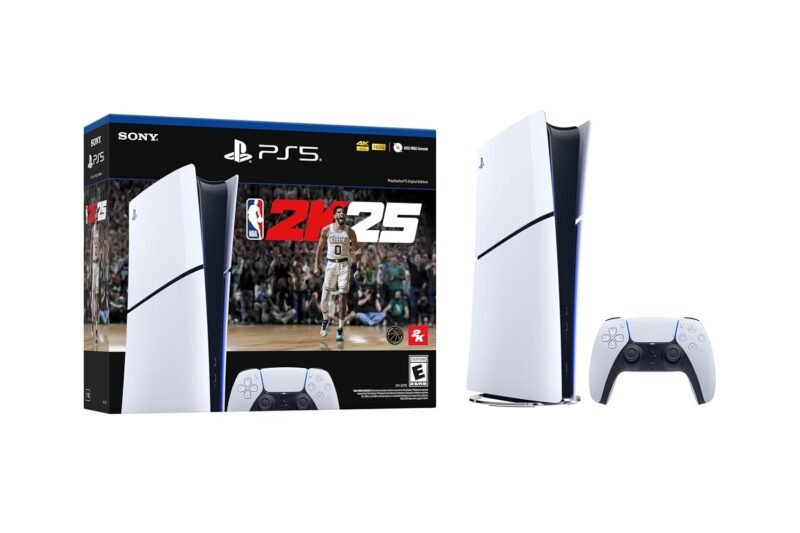 Unlock Your Game: PlayStation PS5® Digital Edition & NBA 2K25 Bundle Review