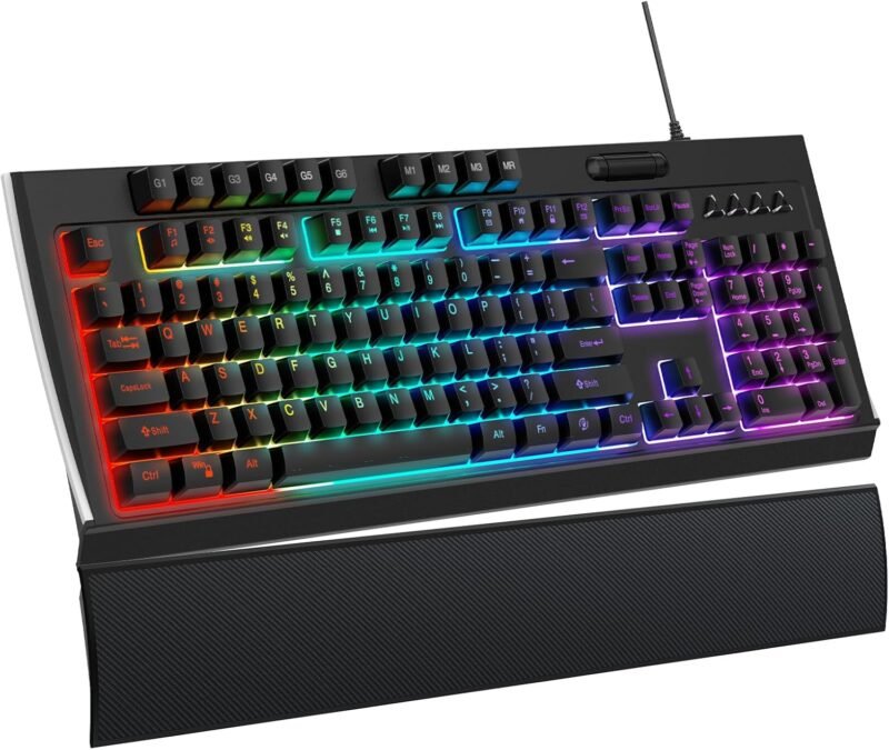 Unlock Your Gaming Potential: OMOTON's Ultimate Low-Profile RGB Keyboard Review