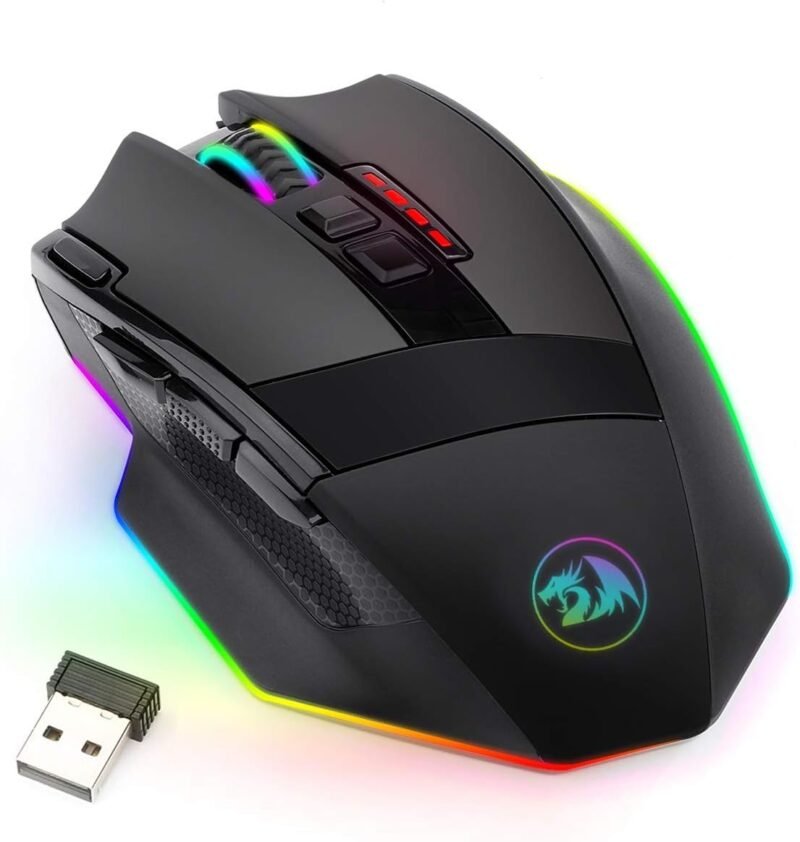 Unlock Your Gaming Potential: Redragon M801 Wireless RGB Gaming Mouse Review