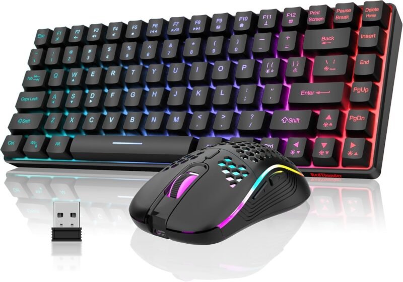 Unlock Your Gaming Potential: RedThunder K84 Wireless Keyboard and Mouse Combo Review