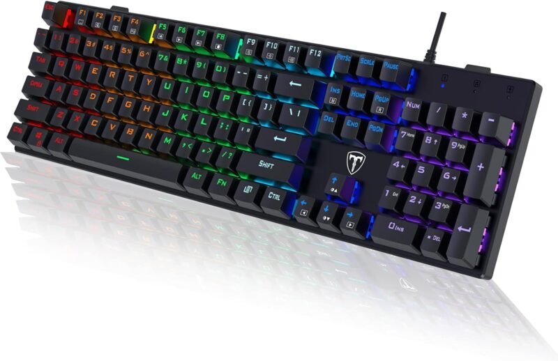 Unlock Your Gaming Potential: RisoPhy Mechanical RGB Keyboard Review