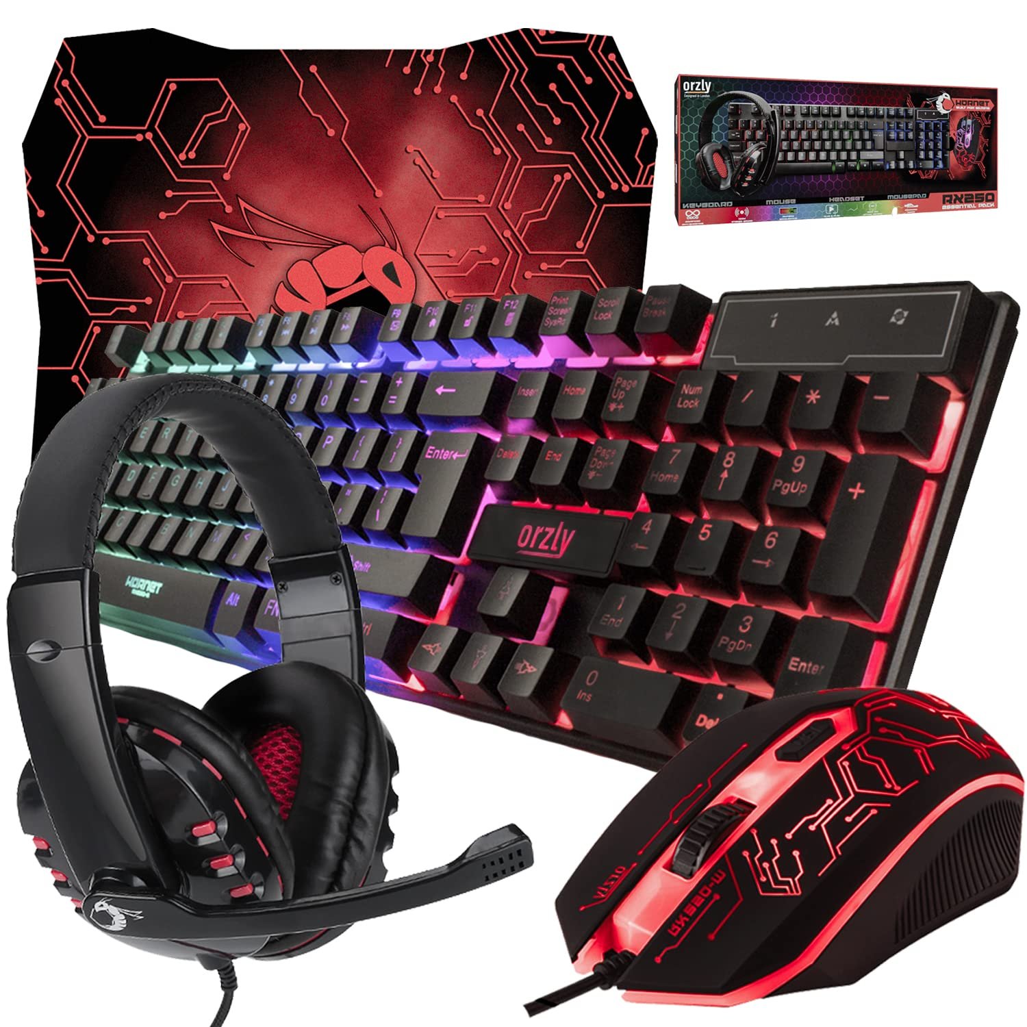 Unlock Your Gaming Potential: The Hornet RX-250 4-in-1 RGB Bundle Review