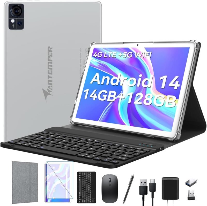 Unlock Your Productivity: Review of the 2025 Android 14 Tablet with 5G and 4G Connectivity