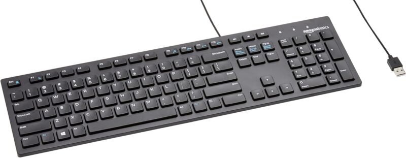 Unlock Your Typing Potential: Review of the Amazon Basics Full-Sized Wired QWERTY Keyboard