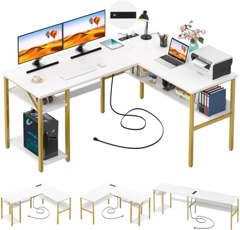 Unlock Your Workspace: Unikito's Versatile L-Shaped Desk Review!