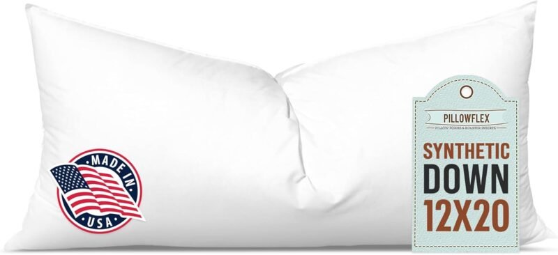 Unwind in Comfort: The Pillowflex Synthetic Down Pillow Insert Review
