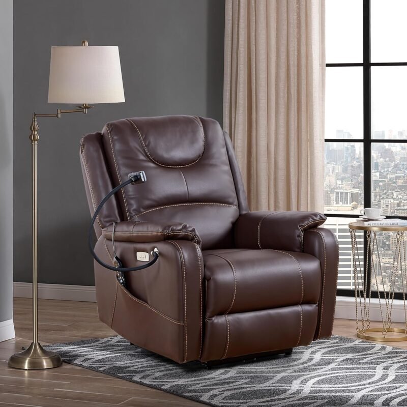 Unwind in Luxury: Review of the 35" Zero Gravity Power Recliner Chair with Massage & Heating