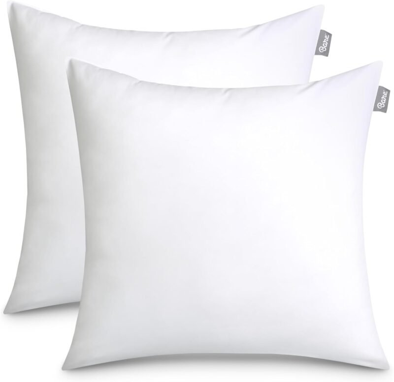 Upgrade Your Space: Bare Home 12x12 Throw Pillow Inserts Review