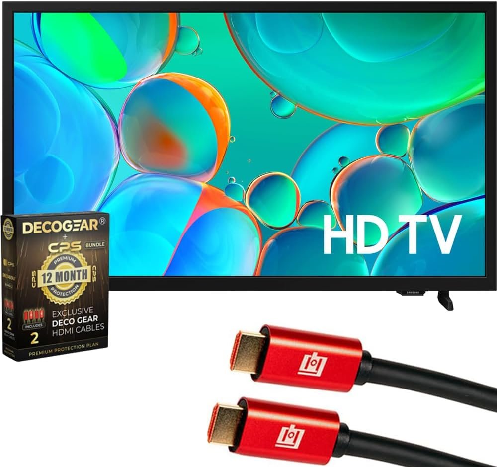 Upgrade Your Viewing: Review of the SAMSUNG 32" 4K HDR Smart TV with Exclusive Protection!