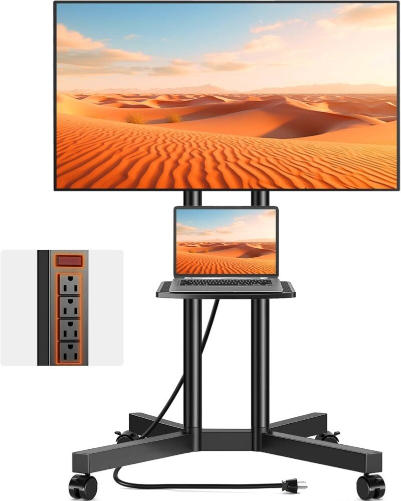 Upgrade Your Viewing: TVON Rolling TV Stand Review for Ultimate Flexibility
