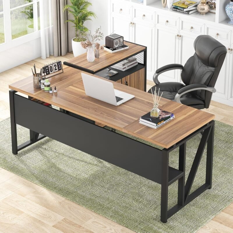 Upgrade Your Workspace: Tribesigns 63" L Shaped Desk Review